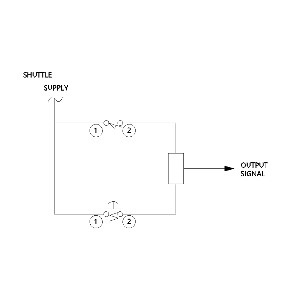 0R0-1003 NUMATROL SHUTTLE VALVE<BR>0R0 SERIES SPRING OFFSET